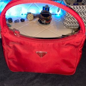 Tessuto Sport Cherry Prada Bag
